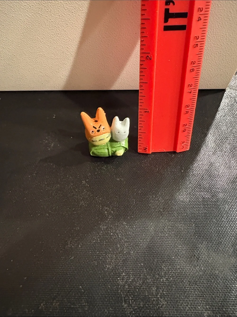 Totoro Mini Figure Set of 12 - Gray Collectible Playset 1-1.5 inch tall